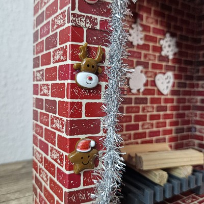 Mini Weihnachtskamin